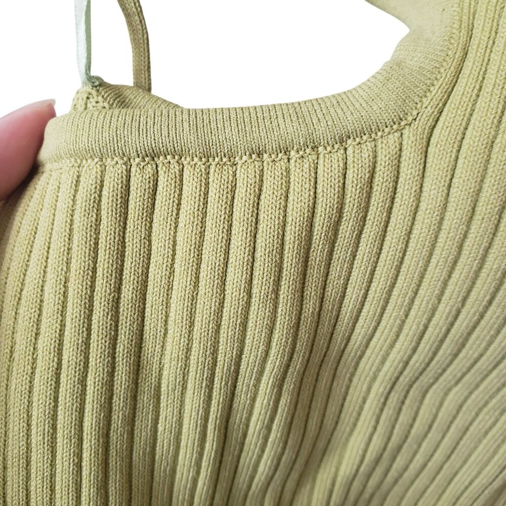 Significant Other Pistachio Green Knit Midi Dress Spring Revolve Australian - Picture 7 of 15